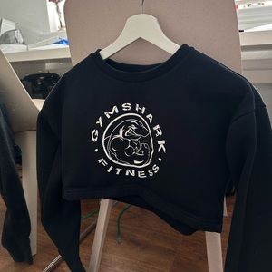 Gymshark Vintage logo Cropped sweater size XS